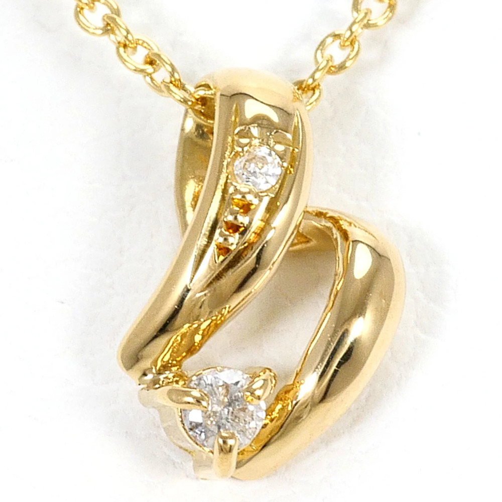 VINTAGE 18k Gold Diamond Necklace